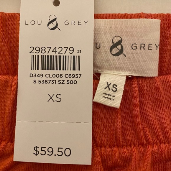 Lou & Grey Signature Soft Ruffle Midi Skirt - XS - Picture 4 of 4